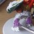 Paint in the purple with an even coat. Paint in the purple with an even coat.