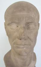 This is a bust of Caesar that may have been based on his death mask.