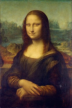 The Mona Lisa by Leonardo Da Vinci