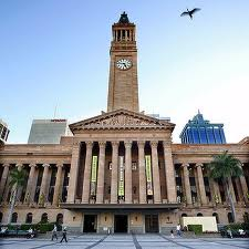 Brisbane city Hall in George Square with its clock that chimes every quarter of an hour, one could say that this is the Big Ben of brisbane