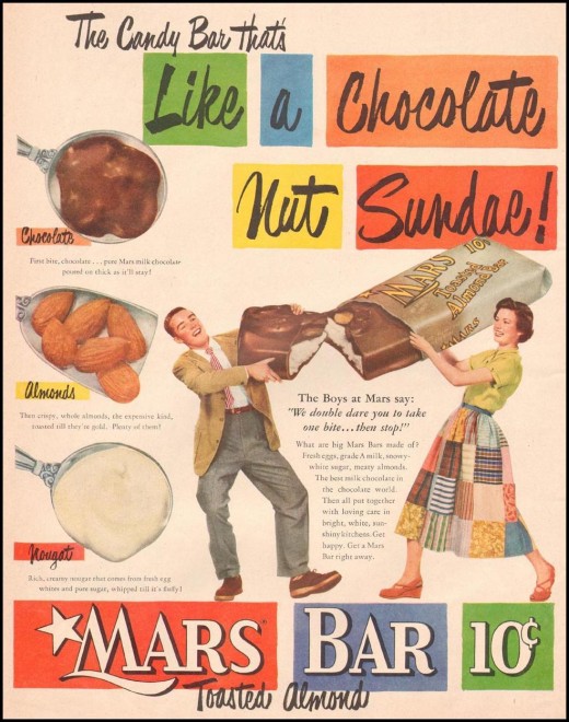 I love Mars candy bars! It's hard to find 'em, but they are still out there!