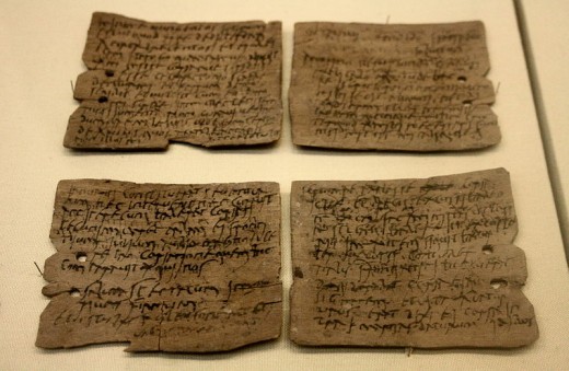 Vindoland Tablet Number 343, at the British Museum