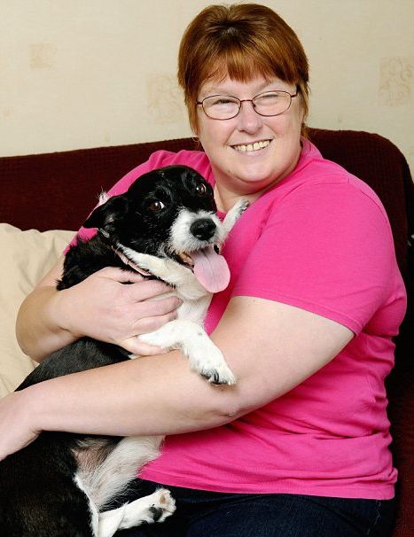 Stella, the amazing border collie cross who has saved her owner's life twice