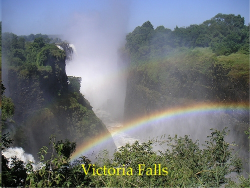 Victoria Falls: Rainbow