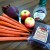 Ingredients: carrots, beet, apples, dressing, dried cranberries