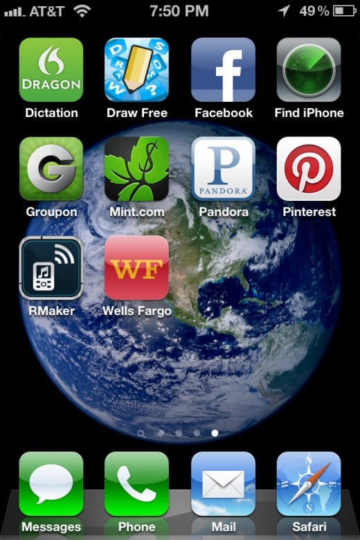 My iPhone Screenshot