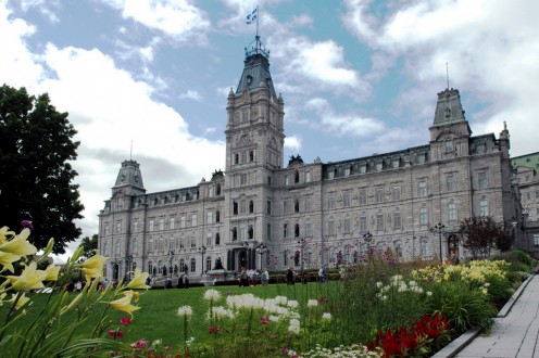 Parliament Building of Quebec, seat of the Quebec National Assembly