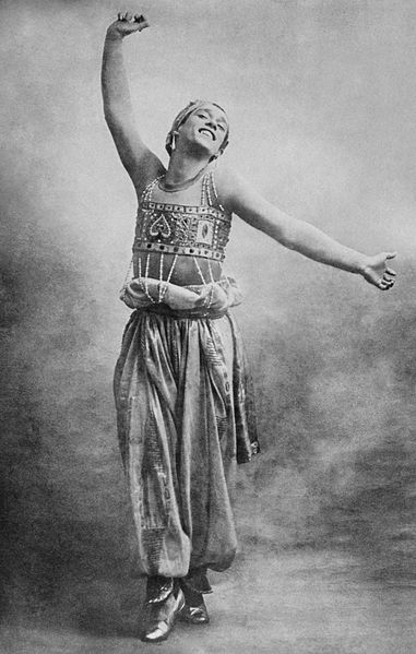 Nijinsky dancing