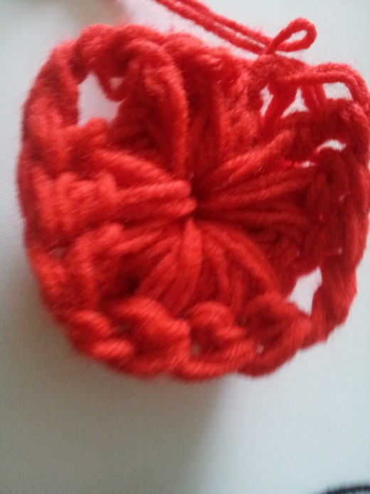 solid granny square not joined till now