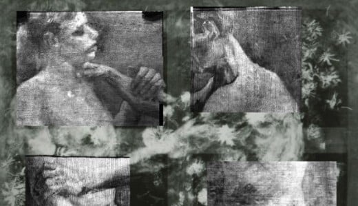 The X-ray of the wrestlers done in 1886