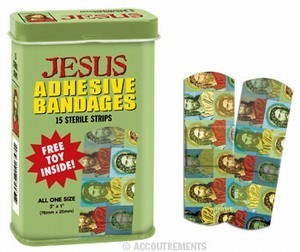 Jesus bandages/band-aids on eBay