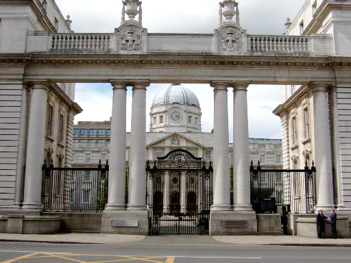 The former Royal College of Science in Dublin, now Irish Government Buildings.