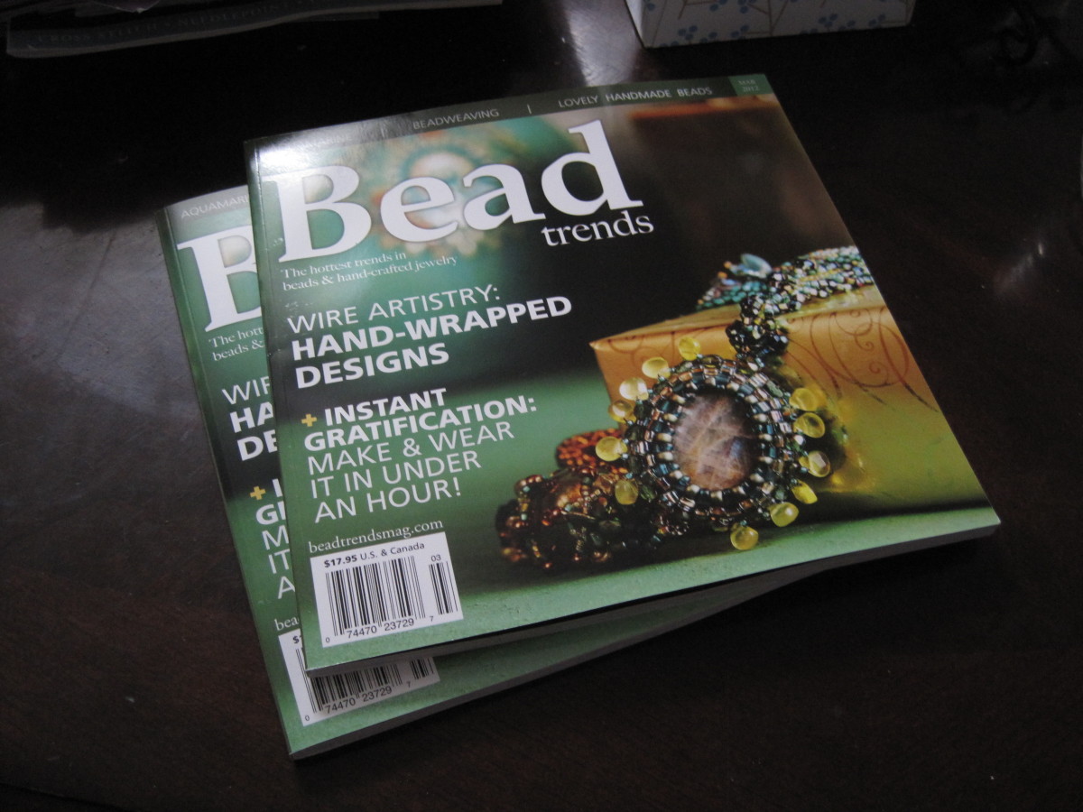 Bead Trend is just one of the great beading magazines available.