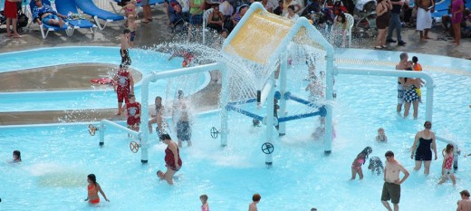 Soak city inside the theme park
