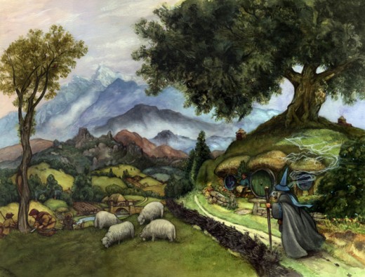 Bag End and the Shire