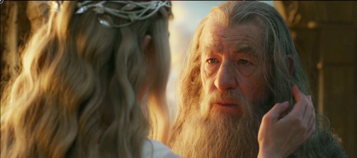 Galadriel and Gandalf