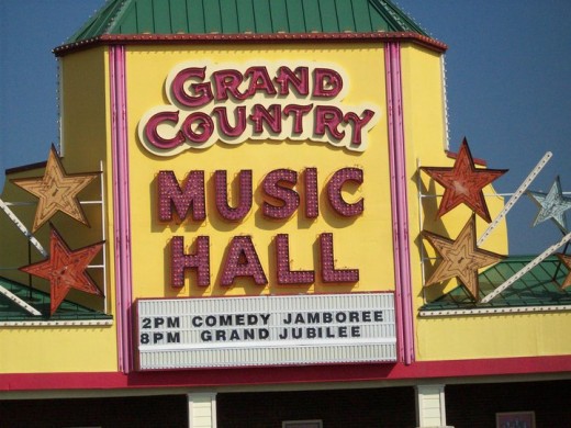 One of many theaters in Branson