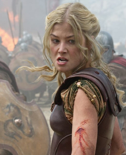 Andromeda, Queen of Greece in Battle
