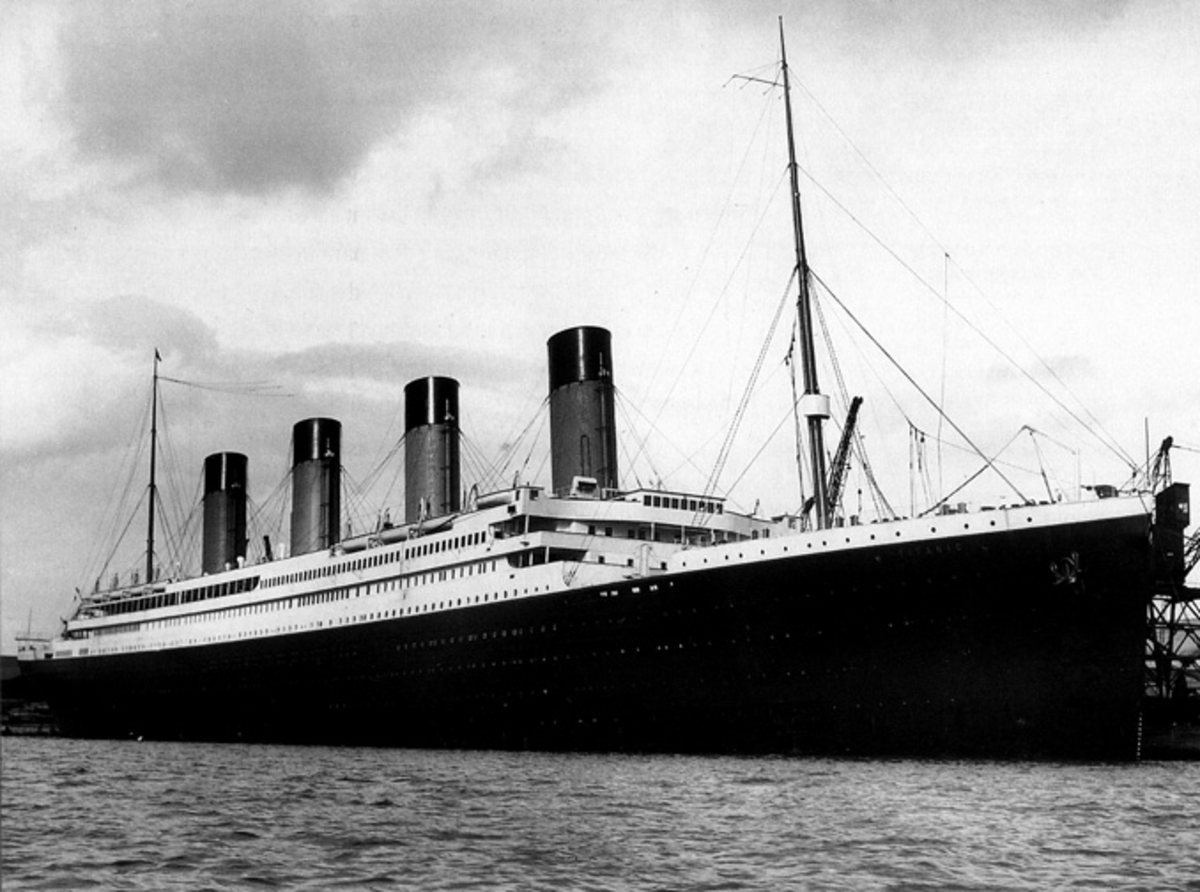 Titanic Size Comparison Chart