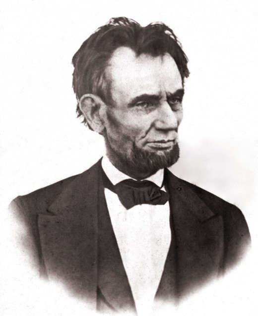 Last Known Photograph of Lincoln While He was Alive, Taken by Henry F. Warren on the White House Balcony, March 6, 1865. Lincoln Agreed to Sit for this Photo at His Son Tad's Request.