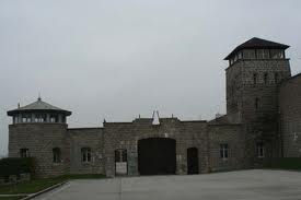 The Entrance Gates At Mauthausen Concentration Camp In Austria 