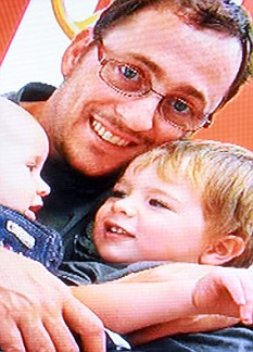 Peter Kurmann, and his children