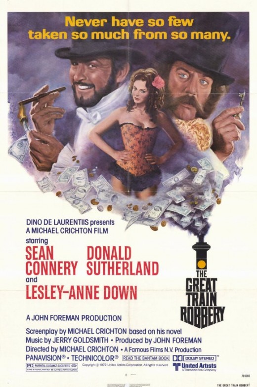 The Great Train Robbery (1979) poster