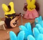 jammin' with some peeps