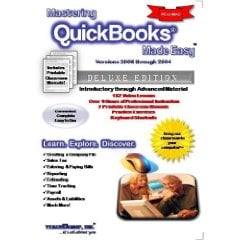 Mastering QuickBooks Made Easy v. 2008 through 2004 Training Tutorial - Learn how to use QuickBooks e Book Manual Guide [CD-ROM] (CD-ROM