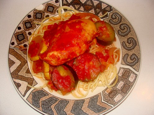 Yummy Italian Chicken Dinner!