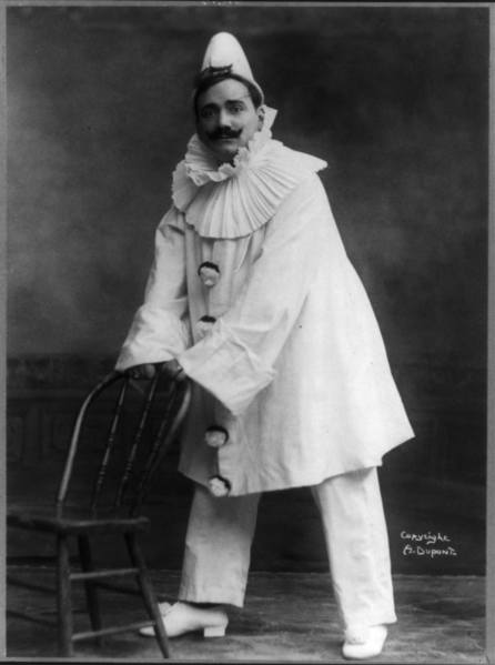 Enrico Caruso in pagliacci