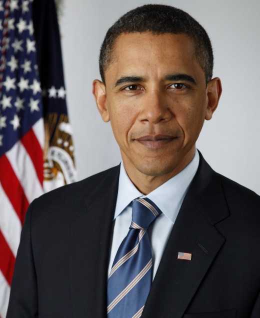 Official portrait of Barack Obama