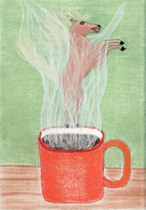 Original Drawing in Chalk Pastel By Billi Grossman