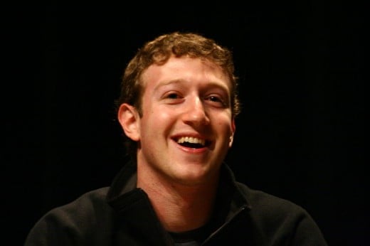 Mark Zuckerberg, co-creator and CEO of Facebook.  Source: Jason McELweenie, Wikimedia Commons, CC BY 2.0.