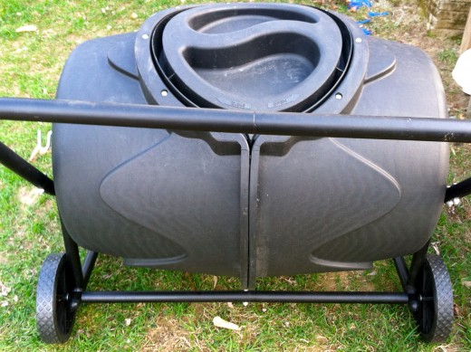 Compost tumbler, by far, my favorite