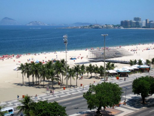 Copacabana Beach Rio de Janeiro, Brazil