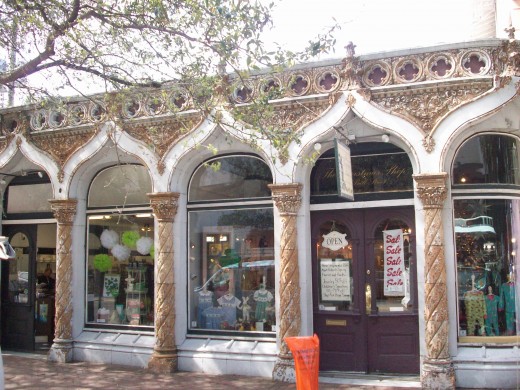 These shops were originally a stable