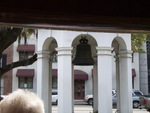 bell at the cotton exchange
