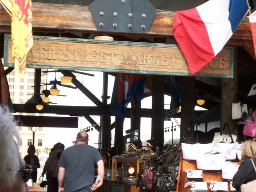 River Street Markets....these are the out door markets.