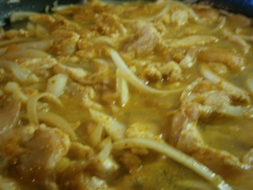 Simmering brings out the flavors.
