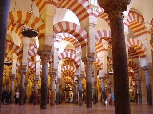 The mosque of Cordoba.