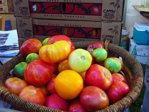 Heirloom Tomatoes are some of the tastiest tomatoes you will ever eat. 