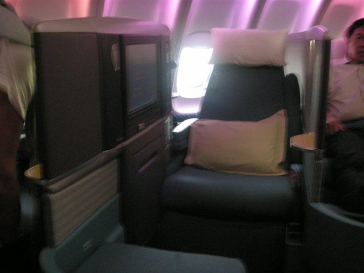 Business Class solo seats