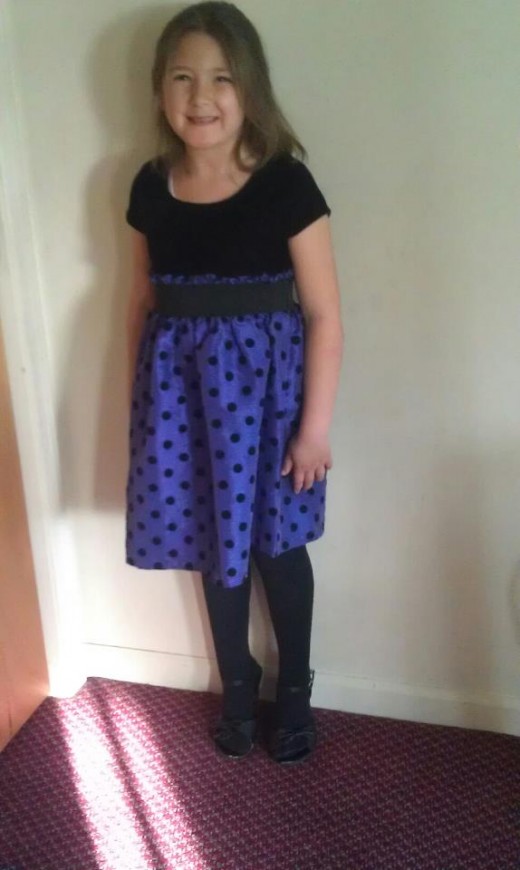 Rose passover diner dress 