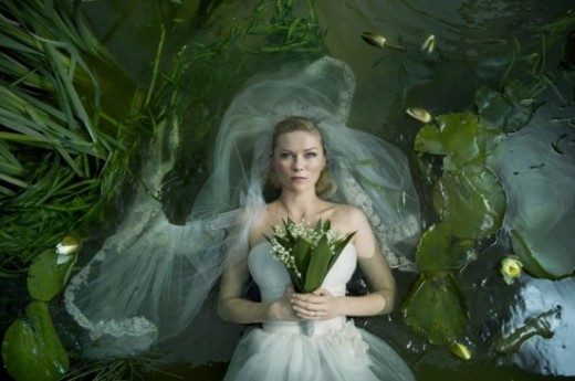 Kristen Dunst in Melancholia