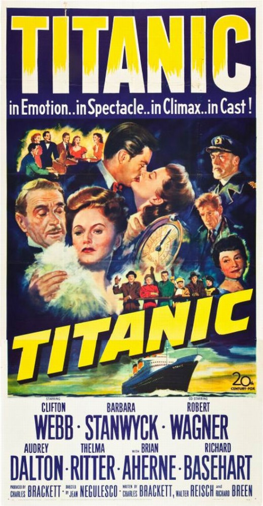 Titanic 1953 poster