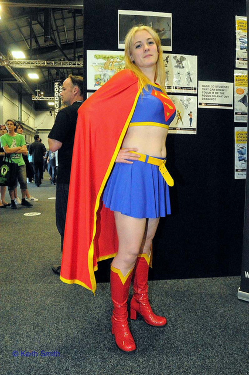 THIS IS A BAD EXCUSE FOR SUPERGIRL.