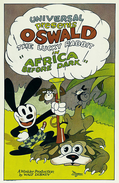 Oswald The Lucky Rabbit Poster 