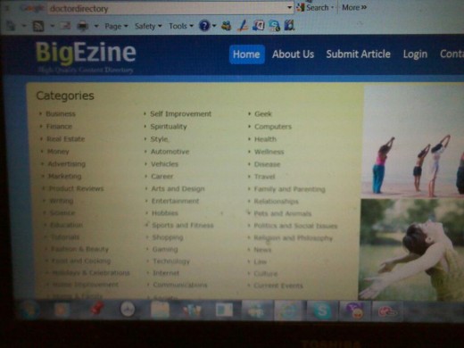 Big E Screenshot, the night before the site got shut down... or maybe not?