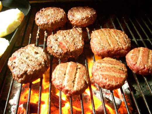 To me nothing tastes as good grilled as hamburgers cooked over charcoal. Gas to me adds a flavor I don't like.